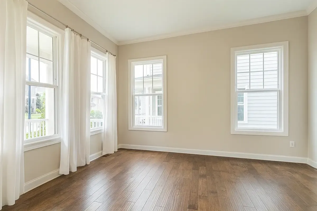 Virtual Staging - Industrial Modern Loft before